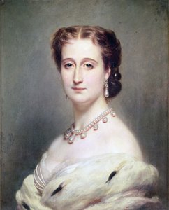 Portret van keizerin Eugenie (1826-1920)
